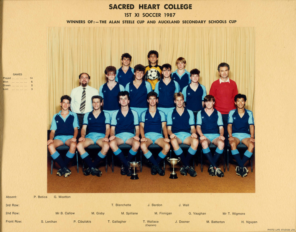 1987 Soccer 1st XI
