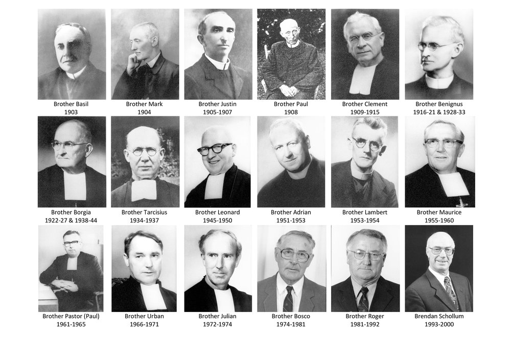 Directors and Principals of Sacred Heart College