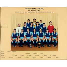 1987 Soccer 1st XI